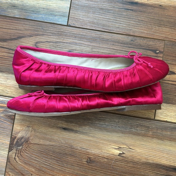 NWOT Ann Taylor Ballet Flats in Pink - Picture 3 of 5